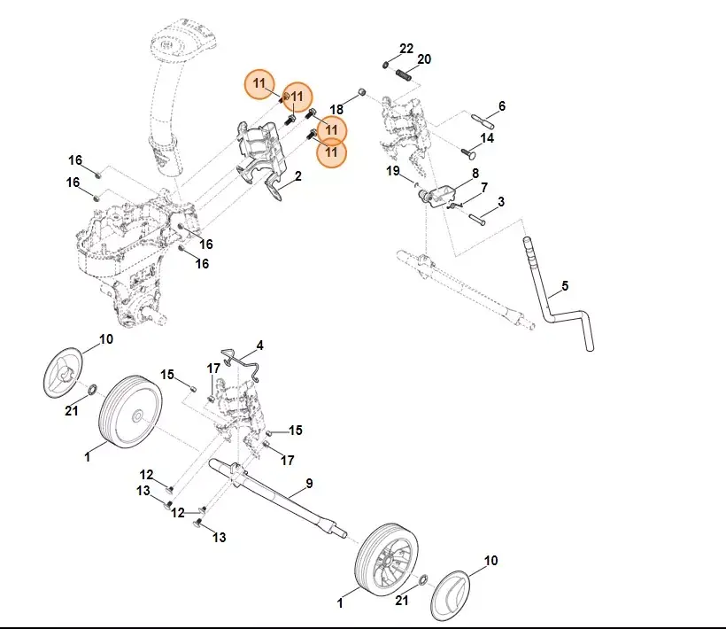 STIHL Glebogryzarka spalinowa MH445.0 Śruba sześciokątna M8x20 9018 318 1802 - Oszczędź